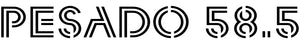 Bold and Striking Logo of PESADO58.5
