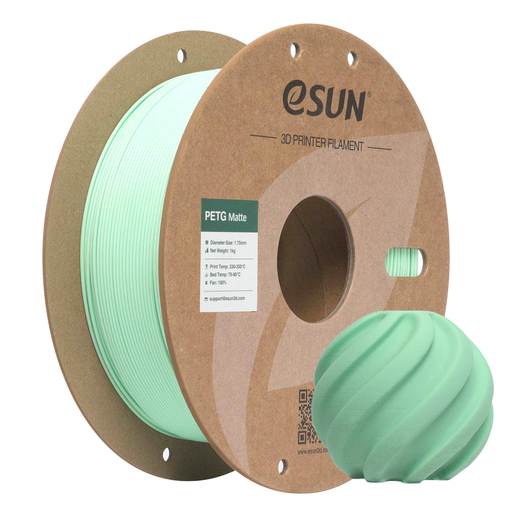 Filament PETG vert menthe mat | eSUN
