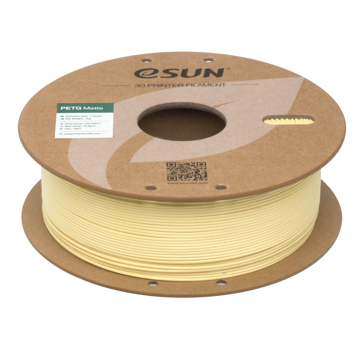 Filament PETG matte almond yellow | eSUN