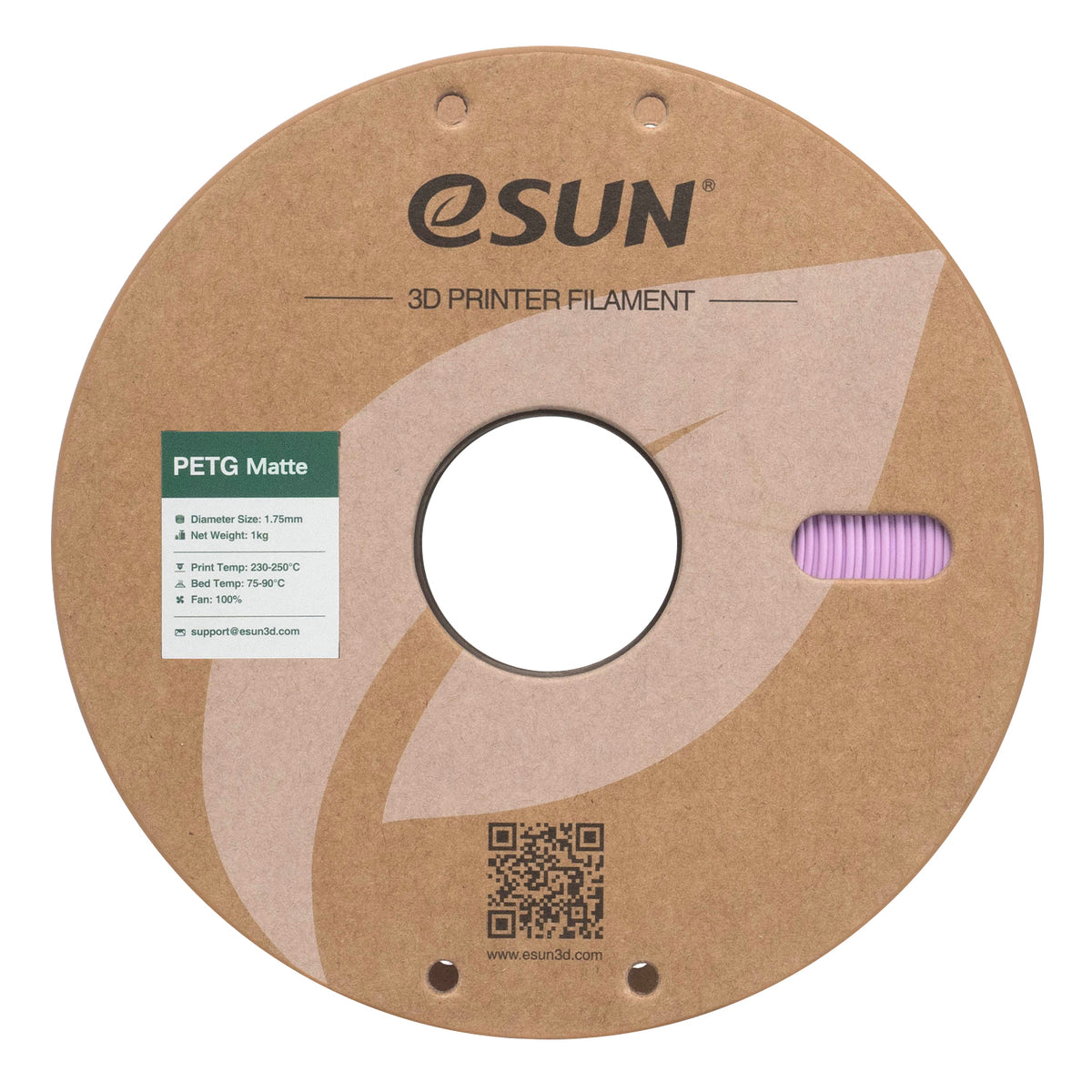 Filament PETG lilas mat | eSUN