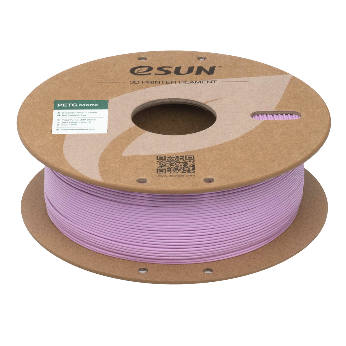 Filament PETG lilas mat | eSUN