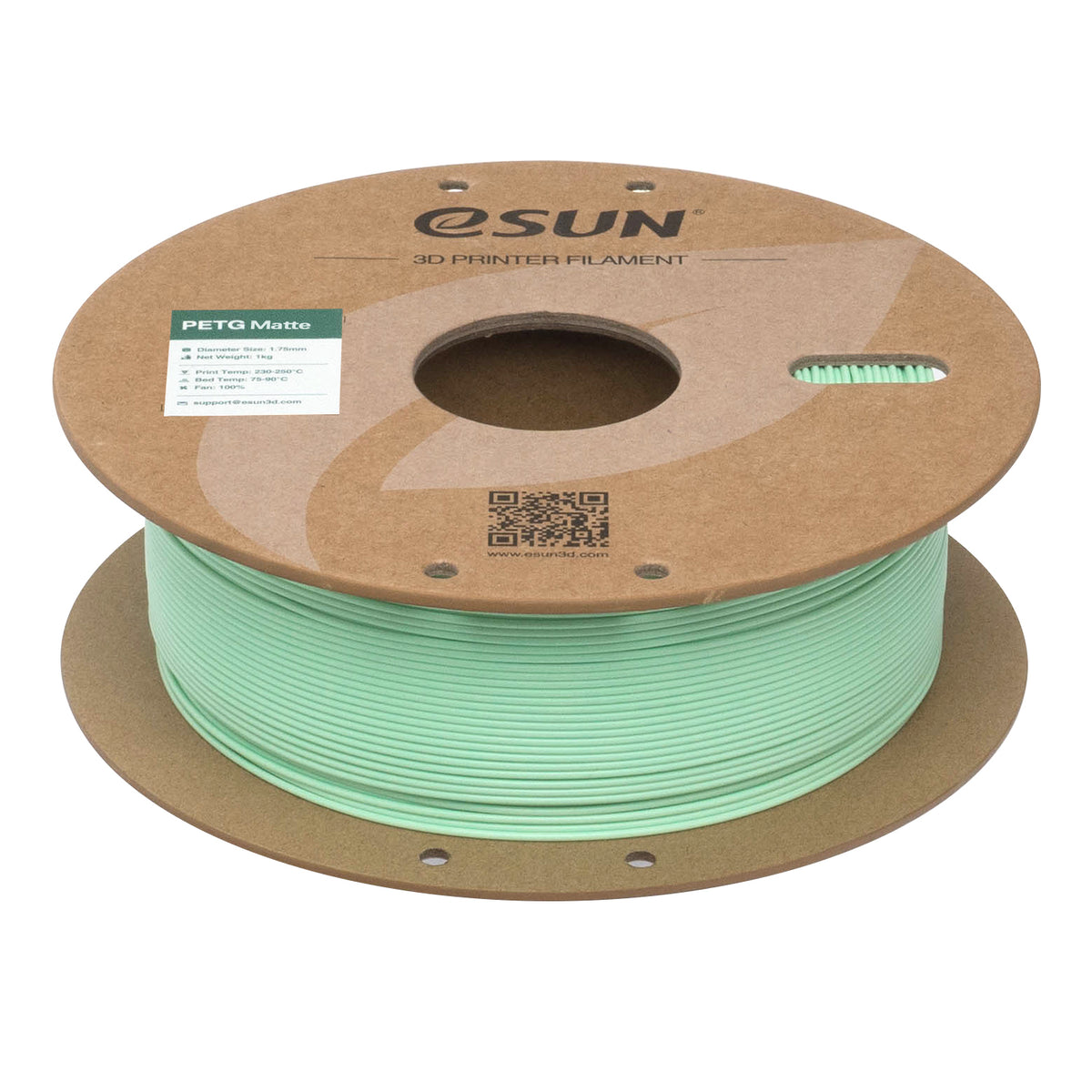 Filament PETG vert menthe mat | eSUN