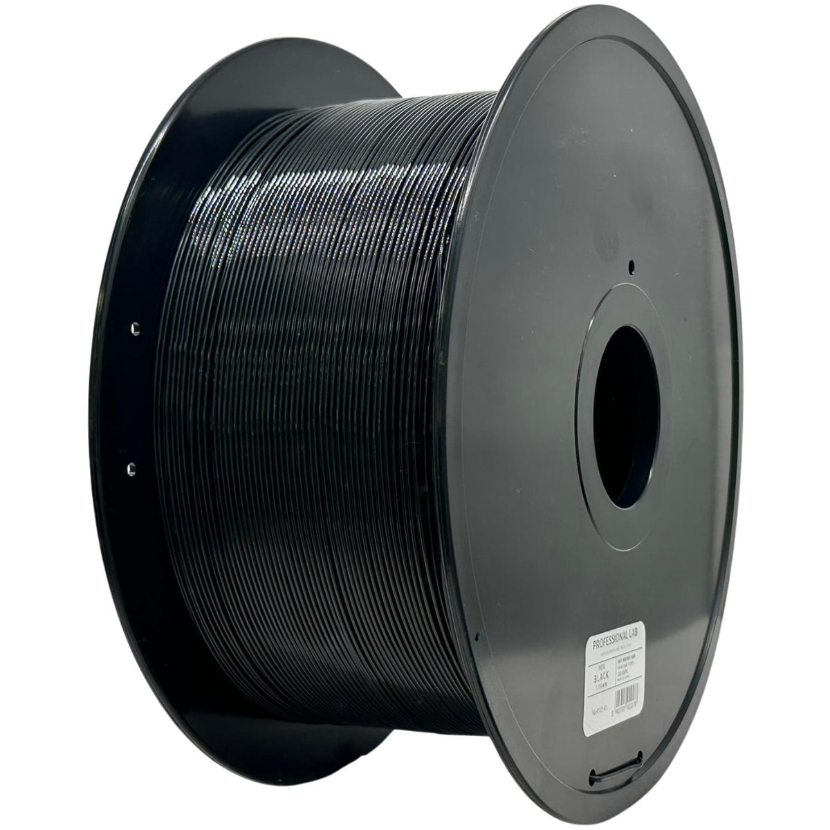 Bobine de filament PETG noir 5 kg, Prof. Lab, 1,75 mm