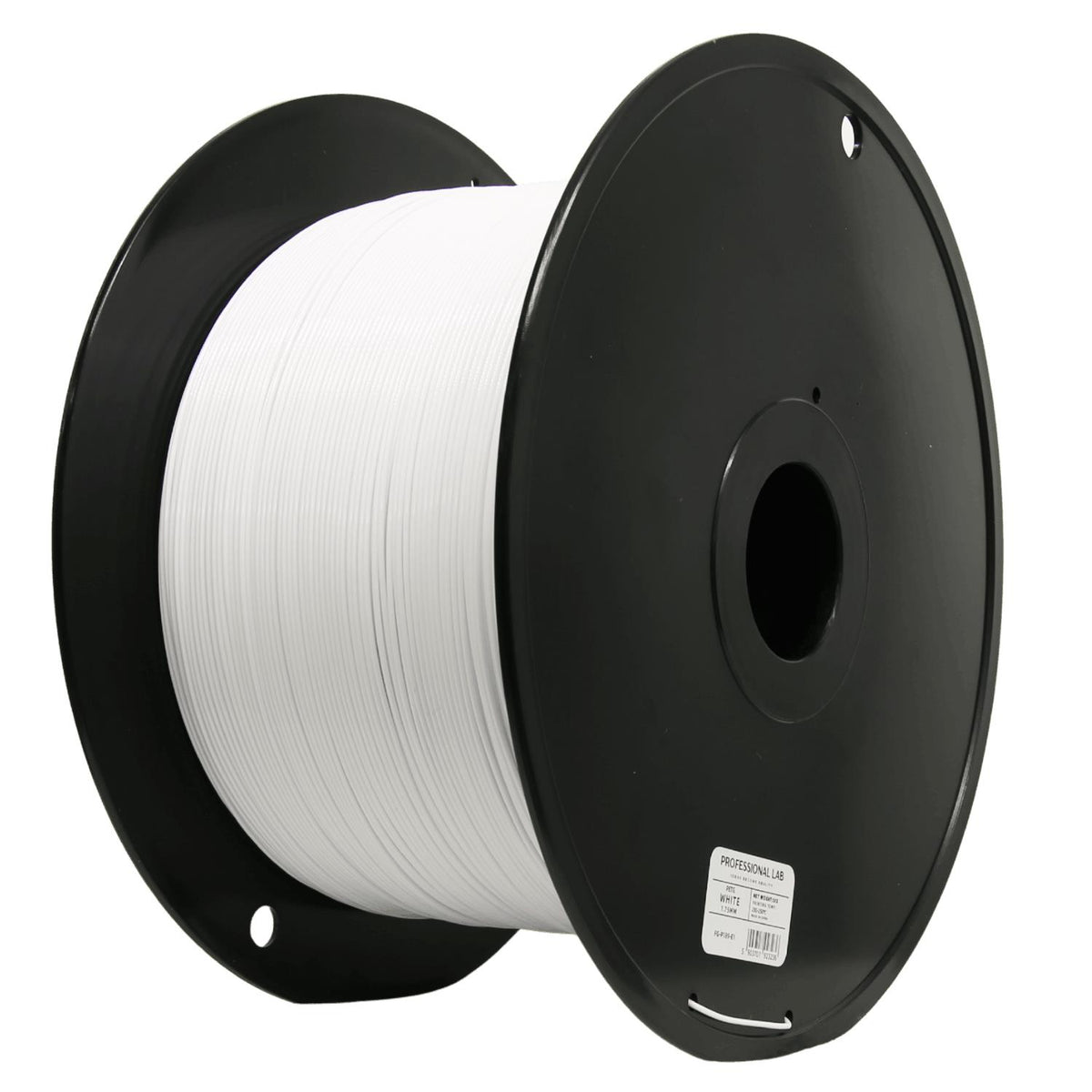 Bobine de filament PETG blanc 5 kg, Prof. Lab, 1,75 mm