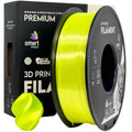 Bobine de filament Silk PLA jaune, Smart Print, 1,75 mm